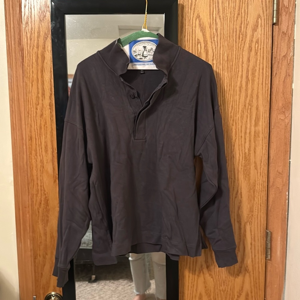 AYR "The Cool Polo" Collared Shirt Slate Gray - XL
